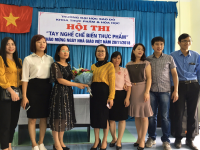 Khoa TP&HH tổ chức hội thi chế biến mốn ăn chào mừng ngày ngày giáo Việt Nam 20-11